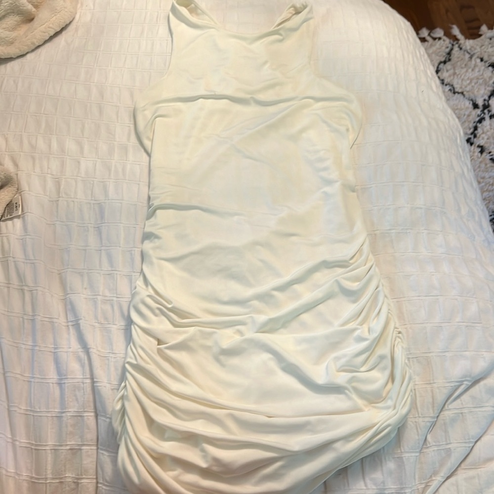 lucy in the sky white dress